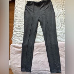 Tahari patterned Dress Pants for women L gray